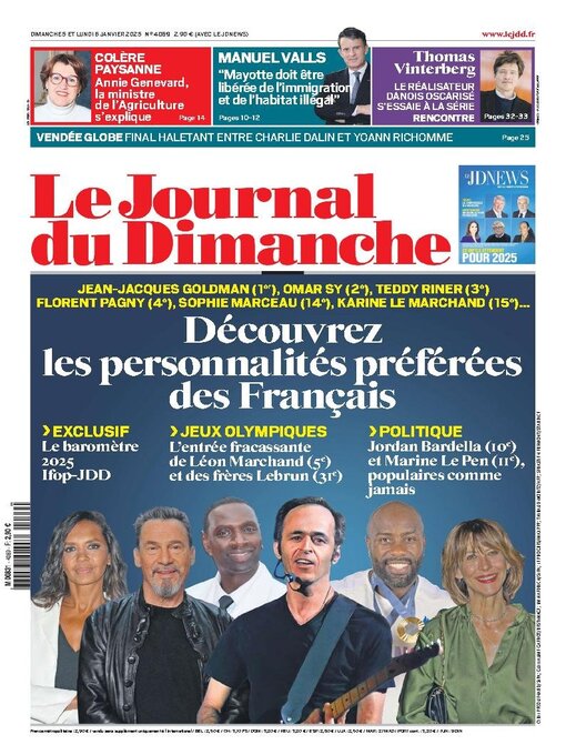 Title details for Le Journal du dimanche by Lagardere Media News - Available